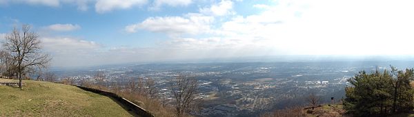 The view from Lookout Mountain