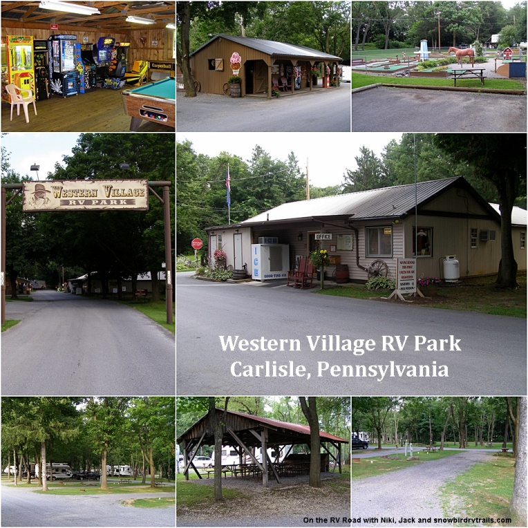 Western Village RV Park in Carlisle, Pennsylvania